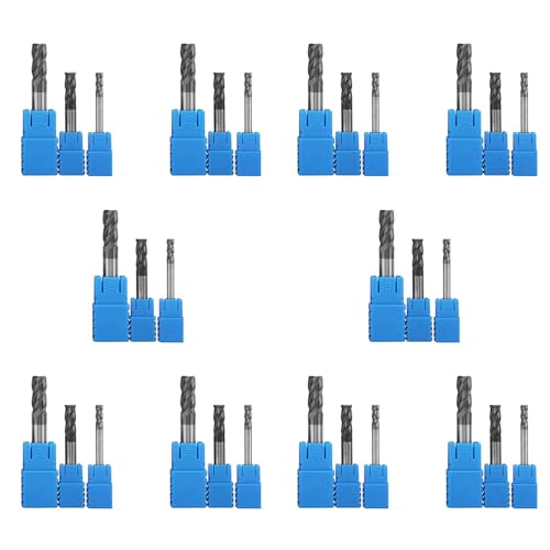 dissot 30 Stück Serien 4 6 8 mm Hartmetallfräser 4 Flöten Fräser End Fräser Set Fräswerkzeuge CNC Hartmetallfräser Spiralfräser Router-Bits dissot 30 Stück Serien 4 6 8 mm Hartmetallfräser 4 Flöten Fräser End Fräser Set Fräswerkzeuge CNC Hartmetallfräser Spiralfräser Router-Bits von dissot