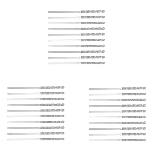 dissot 60 Stück 1 mm / 0,04 Zoll Diamantbohrer aus Hochgeschwindigkeitsstahl HSS für Glas, Muscheln, Steinfliesen dissot 60 Stück 1 mm / 0,04 Zoll Diamantbohrer aus Hochgeschwindigkeitsstahl HSS für Glas, Muscheln, Steinfliesen von dissot