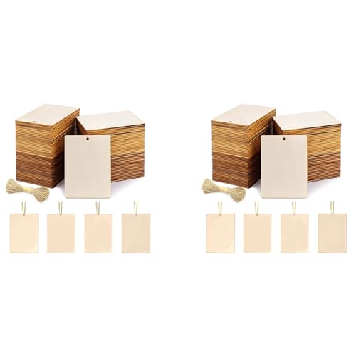 dissot 90 Blanko-Holzsticks, 3,5 x 2,5 Zoll für Handarbeit mit Löchern und 42,65 Füße, für Weihnachtsgeschenke dissot 90 Blanko-Holzsticks, 3,5 x 2,5 Zoll für Handarbeit mit Löchern und 42,65 Füße, für Weihnachtsgeschenke von dissot
