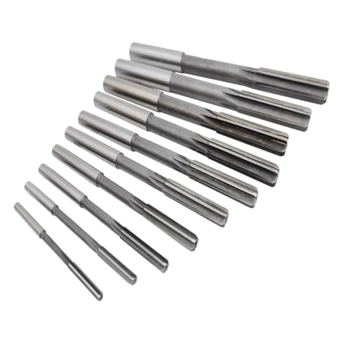 dissot HSS-Reibahle H8 mit geradem Schaft, Spannreibahle, Fräsreibahle Set 3/4/5/6/7/8/9/10 mm/11 mm/12 mm dissot HSS-Reibahle H8 mit geradem Schaft, Spannreibahle, Fräsreibahle Set 3/4/5/6/7/8/9/10 mm/11 mm/12 mm von dissot
