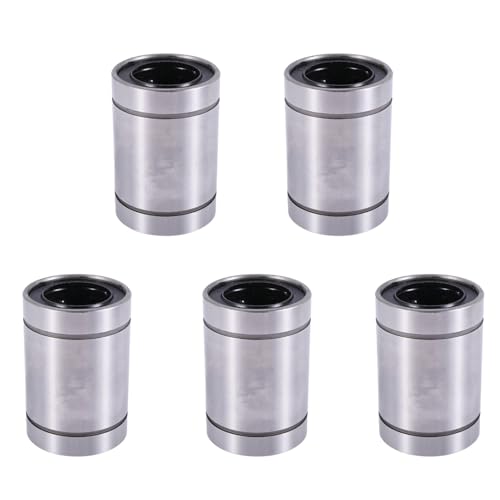 dissot LM25UU Linear-Kugellager, 25 mm x 40 mm x 59 mm, Doppeldichtung, seitlicher Ring, 5 Stück dissot LM25UU Linear-Kugellager, 25 mm x 40 mm x 59 mm, Doppeldichtung, seitlicher Ring, 5 Stück von dissot