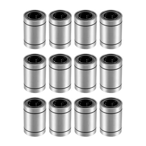 dissot Linear-Kugellager, Bohrungsdurchmesser 25 mm, Außendurchmesser 40 mm, Länge 59 mm (Packung mit 12 LM25UU) von dissot