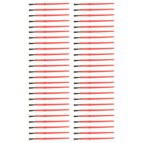 50 Stück Kinder-Pinsel, klein, Nylon-Pinsel für Acryl, Öl, Gouache, Aquarell, Malerei, Stein, Leinwandmalerei 50 Stück Kinder-Pinsel, klein, Nylon-Pinsel für Acryl, Öl, Gouache, Aquarell, Malerei, Stein, Leinwandmalerei von divuukyi