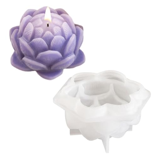 Blumenblüten-Kerzenformen für Kerzenseife, Epoxidharz, Raumdekoration, von divuukyi