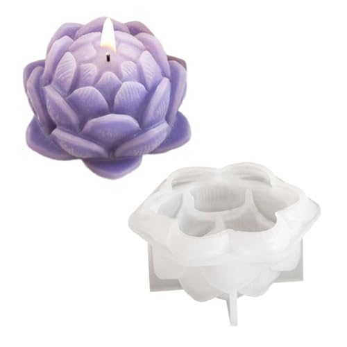 Blumenblüten-Kerzenformen für Kerzenseife, Epoxidharz, Raumdekoration, von divuukyi