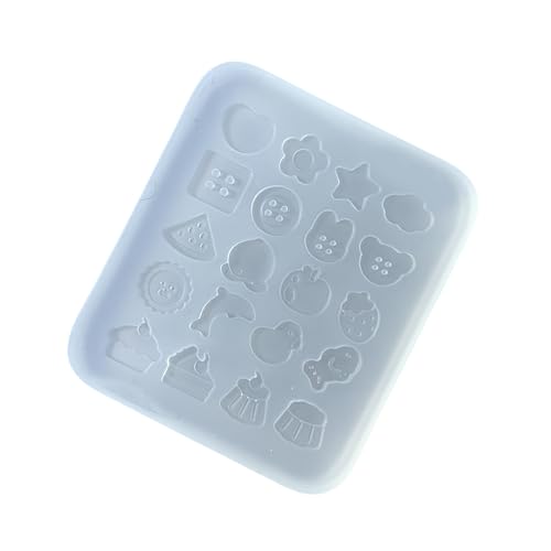 Einfach zu verwendendes, robustes Silikon-Bastelzubehör zum Basteln, Knopf, modisches Accessoire für Projekte, Heimdekoration von divuukyi