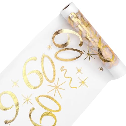 Funkelnder Tischläufer für Geburtstagspartys für Erwachsene, 30 cm breit, goldfarben, für Dessert-Buffets, Tische, Feiern, Events Funkelnder Tischläufer für Geburtstagspartys für Erwachsene, 30 cm breit, goldfarben, für Dessert-Buffets, Tische, Feiern, Events von divuukyi