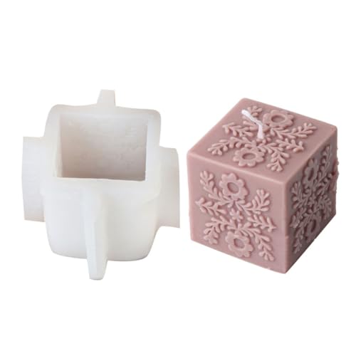 Haus-Silikonformen mit Blumenblättern, quadratisch, Kerzenformen, Tonformen, Gießformen, Gipsherstellungswerkzeug Haus-Silikonformen mit Blumenblättern, quadratisch, Kerzenformen, Tonformen, Gießformen, Gipsherstellungswerkzeug von divuukyi