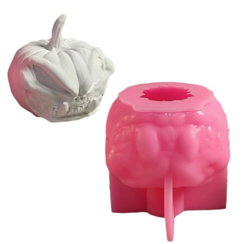 Kürbiskopf-Silikonformen, Halloween-Kerzenformen, Ornament-Formen, Epoxidharz-Formen, Gipsformen für Kerzenherstellung Kürbiskopf-Silikonformen, Halloween-Kerzenformen, Ornament-Formen, Epoxidharz-Formen, Gipsformen für Kerzenherstellung von divuukyi