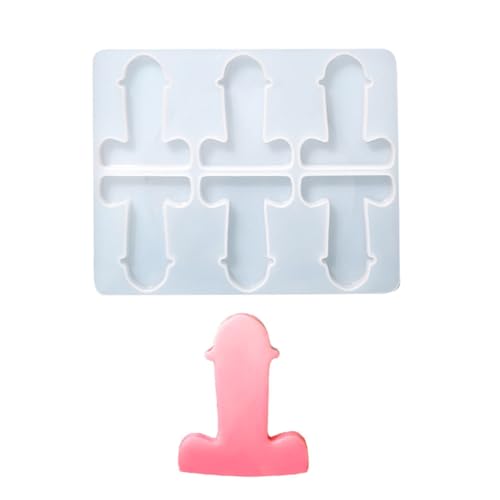 Lustige Silikon-Kerzenformen, 6 Mulden, lustige Silikon-Fondantformen für Epoxidharz, Kerzen, Heimdekorationen Lustige Silikon-Kerzenformen, 6 Mulden, lustige Silikon-Fondantformen für Epoxidharz, Kerzen, Heimdekorationen von divuukyi