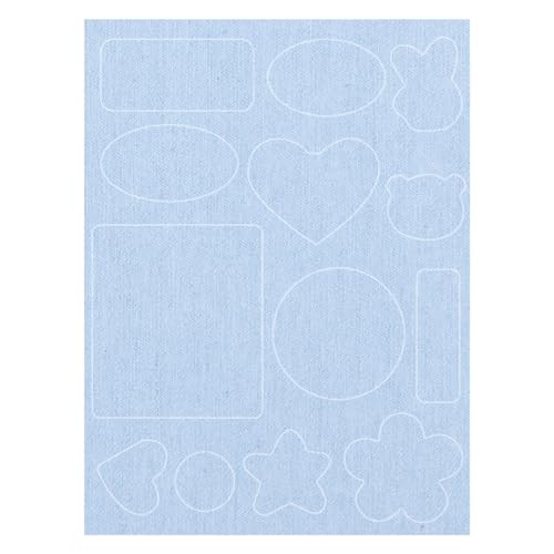 Multifunktionale Reparaturflicken zum Aufbügeln, selbstklebende Jeansflicken Stoffflicken Multifunktionale Reparaturflicken zum Aufbügeln, selbstklebende Jeansflicken Stoffflicken von divuukyi