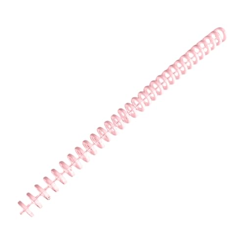 PVC-Bindungskamm, 30 Ringe, Binderücken für nachfüllbares Notizbuch, Tagebuch, Planer, 12 mm von divuukyi