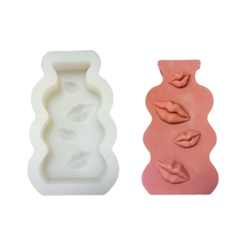 Pucker Up Silikonform für Lippen, Mund, Kerzen, Backformen, Epoxidharz, Formen für Schokoladendekorationen Pucker Up Silikonform für Lippen, Mund, Kerzen, Backformen, Epoxidharz, Formen für Schokoladendekorationen von divuukyi