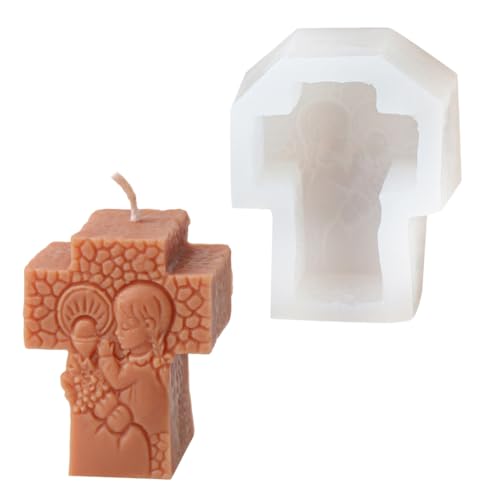 Religiöse Familien-Silikon-Kerzenformen für Kerzen, Seife, Weihnachtsdekoration, Epoxidharz, Silikonformen für Kunsthandwerk Religiöse Familien-Silikon-Kerzenformen für Kerzen, Seife, Weihnachtsdekoration, Epoxidharz, Silikonformen für Kunsthandwerk von divuukyi