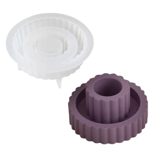 Silikon-Bastelformen, wiederverwendbare Gießform, 3D-Kerzenhalter, Zylinderform, Silikon, Basteln, Dekorationen Silikon-Bastelformen, wiederverwendbare Gießform, 3D-Kerzenhalter, Zylinderform, Silikon, Basteln, Dekorationen von divuukyi