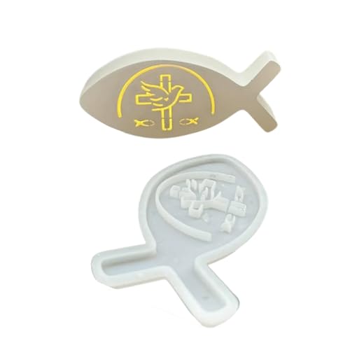Silikonform für Teelichthalter, Motiv: Meerestiere, Fische, Epoxidharz, Heimdekoration Silikonform für Teelichthalter, Motiv: Meerestiere, Fische, Epoxidharz, Heimdekoration von divuukyi