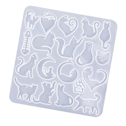 Silikonform mit Tiermotiven, Anhänger, Epoxidharz, für Schmuck, Halsketten, Ohrringe, Charm-Herstellung Silikonform mit Tiermotiven, Anhänger, Epoxidharz, für Schmuck, Halsketten, Ohrringe, Charm-Herstellung von divuukyi