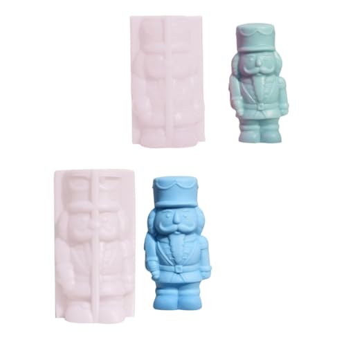 Silikonformen für Kerzen, Seife, Schokolade, Kuchen, Fondant, Epoxidharz, Silikonformen, 2 Stück von divuukyi