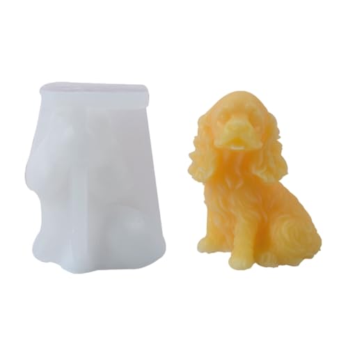Silikonformen in Hundeform für Epoxidharz, Gips-Dekorationen, Hunde-Kerzenformen für Kerzen, Seife, Gips, Ornamente von divuukyi