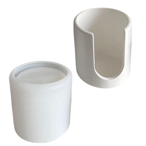 Zylinder-Silikon-Kerzenhalter-Formen für Epoxidharz, Kerzen-Teelichthalter, ätherische Öle, Kerzenschmelzwärmer Zylinder-Silikon-Kerzenhalter-Formen für Epoxidharz, Kerzen-Teelichthalter, ätherische Öle, Kerzenschmelzwärmer von divuukyi