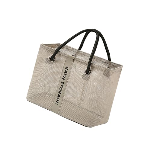 divuukyi Duschtasche, Netzstoff, Kulturbeutel, Waschraum, Aufbewahrungskorb, Badezimmer-Organizer mit Griff divuukyi Duschtasche, Netzstoff, Kulturbeutel, Waschraum, Aufbewahrungskorb, Badezimmer-Organizer mit Griff von divuukyi