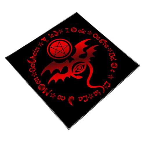 divuukyi Maschinenwaschbare Tischdecken, mystische Symbole, weicher Samt, Meditationshilfe, spirituelle Zeremonien divuukyi Maschinenwaschbare Tischdecken, mystische Symbole, weicher Samt, Meditationshilfe, spirituelle Zeremonien von divuukyi