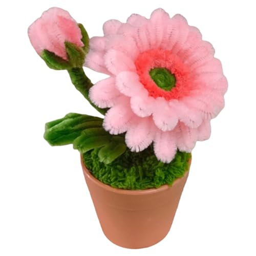 divuukyi Plüschstiele, Topfpflanzen-Bastelset, handgefertigte Plüschstiele, Topfblumen-Set für Kinder, Erwachsene, Schule, Kunst, Handwerk, Heimdekoration divuukyi Plüschstiele, Topfpflanzen-Bastelset, handgefertigte Plüschstiele, Topfblumen-Set für Kinder, Erwachsene, Schule, Kunst, Handwerk, Heimdekoration von divuukyi