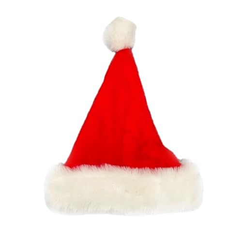 divuukyi Weihnachtsmütze, Uni, bequem, Rot und Weiß, für Erwachsene und Jugendliche, Weihnachtsmütze für Festival, Urlaub, Party divuukyi Weihnachtsmütze, Uni, bequem, Rot und Weiß, für Erwachsene und Jugendliche, Weihnachtsmütze für Festival, Urlaub, Party von divuukyi