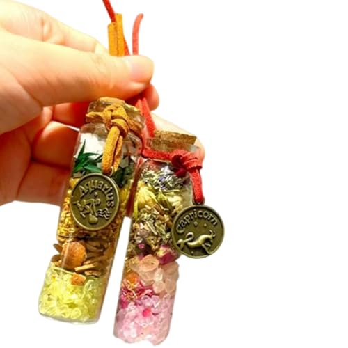 diwedaso Wohlhabender Reichtum und tragende Konstellation Zwölf Sternzeichen Glück Glasornament Wanghua für Erfolg und Wohlstand, C von diwedaso