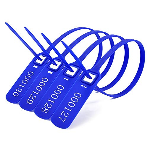 Tamper Seal Sicherheitsetiketten, Sicherheitsbinder, Vorhängeschlösser, Kabelbinder – Bänder.(Dark Blue) von djgkENVQ