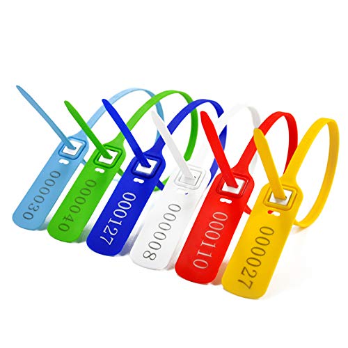 Tamper Seal Sicherheitsetiketten, Sicherheitsbinder, Vorhängeschlösser, Kabelbinder – Bänder.(Yellow) von djgkENVQ