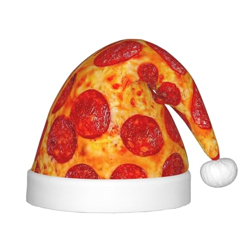 dkkuvt 3D-Pfefferoni-Druck, festlicher Spaß, Unisex, Weihnachtsmütze, für die meisten Weihnachtsfeiern, Urlaubsbedarf, Weihnachtsmützen dkkuvt 3D-Pfefferoni-Druck, festlicher Spaß, Unisex, Weihnachtsmütze, für die meisten Weihnachtsfeiern, Urlaubsbedarf, Weihnachtsmützen von dkkuvt