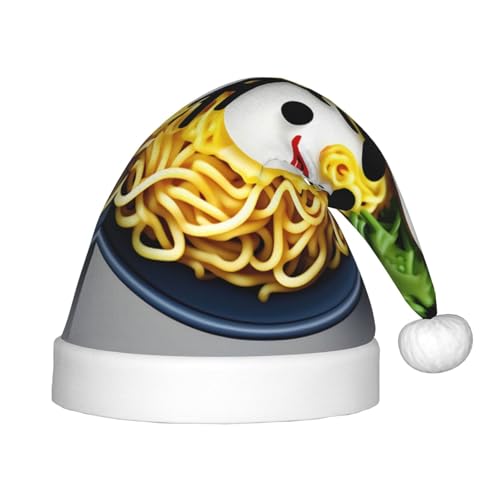 dkkuvt Eierbecher, Nudeln, Ramen-Druck, festlicher Spaß, Unisex, Weihnachtsmütze, für die meisten Weihnachtsfeiern, Urlaubsbedarf, Weihnachtsmützen dkkuvt Eierbecher, Nudeln, Ramen-Druck, festlicher Spaß, Unisex, Weihnachtsmütze, für die meisten Weihnachtsfeiern, Urlaubsbedarf, Weihnachtsmützen von dkkuvt
