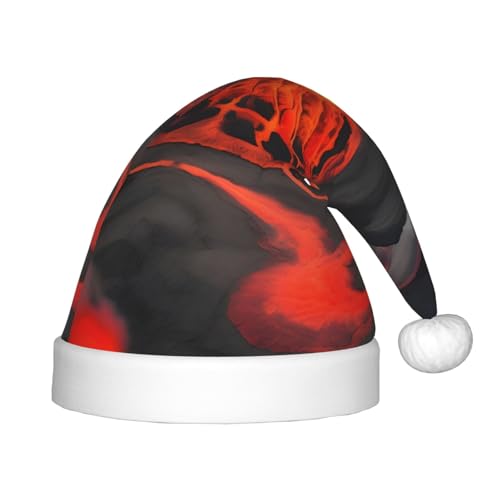 dkkuvt Kilauea Weihnachtsmütze mit Vulkanaufdruck, festlich, lustig, Unisex, für die meisten Weihnachtsfeiern, Urlaubsbedarf, Weihnachtsmützen dkkuvt Kilauea Weihnachtsmütze mit Vulkanaufdruck, festlich, lustig, Unisex, für die meisten Weihnachtsfeiern, Urlaubsbedarf, Weihnachtsmützen von dkkuvt