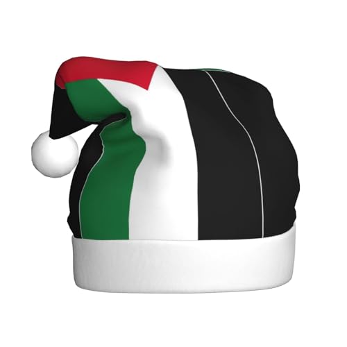 dkkuvt Weihnachtsmütze mit Palästina-Flagge, 53–60 cm, Weihnachtszubehör, Partyzubehör, Urlaub, Nikolausmütze dkkuvt Weihnachtsmütze mit Palästina-Flagge, 53–60 cm, Weihnachtszubehör, Partyzubehör, Urlaub, Nikolausmütze von dkkuvt