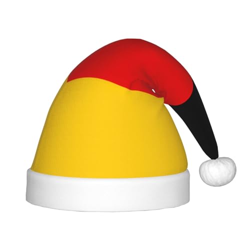 dkkuvt Weihnachtsmütze mit deutscher Flagge, festlich, lustig, Unisex, für die meisten Weihnachtsfeiern, Urlaubsbedarf, Weihnachtsmütze dkkuvt Weihnachtsmütze mit deutscher Flagge, festlich, lustig, Unisex, für die meisten Weihnachtsfeiern, Urlaubsbedarf, Weihnachtsmütze von dkkuvt