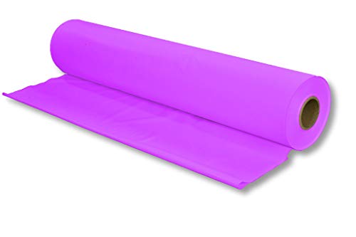 dm-folien gmbh Biertischdecke 100 Stück - 0,70 x 2,40m - Tischtuchrolle/Tischdeko aus Vlies für Party/Event - abwaschbar (pink) von dm-folien gmbh
