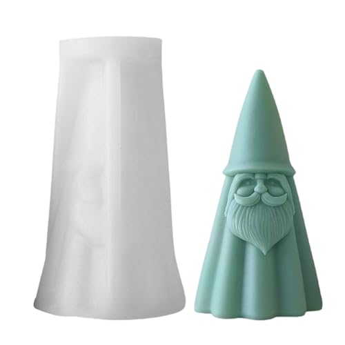 dmqdu Kerzenform für Weihnachtsmann, Form aus Kunstharz, Gießform aus Epoxidharz für Weihnachtsdekorationen, Weihnachtsformen aus Silikon für Partydekorationen dmqdu Kerzenform für Weihnachtsmann, Form aus Kunstharz, Gießform aus Epoxidharz für Weihnachtsdekorationen, Weihnachtsformen aus Silikon für Partydekorationen von dmqdu