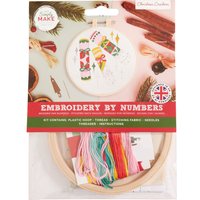 Simply Make - Embroidery By Numbers - Christmas Crackers Simply Make - Embroidery By Numbers - Christmas Crackers von docrafts Simply Make