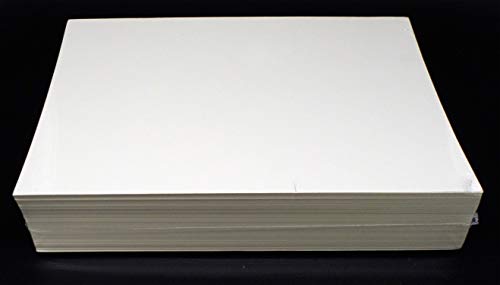 docsmagic.de 100 Regular Size Comic Backing Boards - 181 x 266 mm - 24pt White - Rückwände - Weiß von docsmagic.de