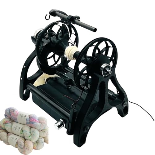 dosiwlatever Elektrisches Mini-Spinnrad für den Haushalt zum Zwirnen von Wollfasern, mit Z- und S-Drehoptionen, Vorwärts- und Rückwärtslauf, 3 kleine Spulen, 800 U/min,Black dosiwlatever Elektrisches Mini-Spinnrad für den Haushalt zum Zwirnen von Wollfasern, mit Z- und S-Drehoptionen, Vorwärts- und Rückwärtslauf, 3 kleine Spulen, 800 U/min,Black von dosiwlatever