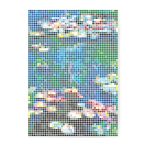 Pixelart | Kleben nach Zahlen | Set mit Stickern | Motiv: Monet | Bastelset für Erwachsene Kunst mit Klebepunkten Stickerset Mosaik Aufkleber Basteln Selbermachen DIY Stickerart Pixelart | Kleben nach Zahlen | Set mit Stickern | Motiv: Monet | Bastelset für Erwachsene Kunst mit Klebepunkten Stickerset Mosaik Aufkleber Basteln Selbermachen DIY Stickerart von dot on