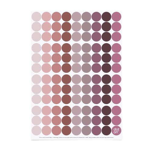 dot on Klebepunkte rouge 20 mm | 107 Sticker | perfekt als Ergänzung für alle dot on Kalender | Aufkleber Klebepunkte dots Planen Organisation Motivation Dekoration dot on Klebepunkte rouge 20 mm | 107 Sticker | perfekt als Ergänzung für alle dot on Kalender | Aufkleber Klebepunkte dots Planen Organisation Motivation Dekoration von dot on