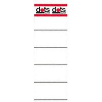 10 dots Ordneretiketten weiß für 8,0 cm Rückenbreite 10 dots Ordneretiketten weiß für 8,0 cm Rückenbreite von dots