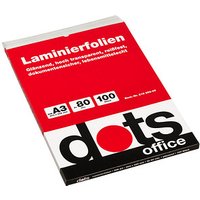 100 dots Laminierfolien glänzend für A3 80 micron 100 dots Laminierfolien glänzend für A3 80 micron von dots