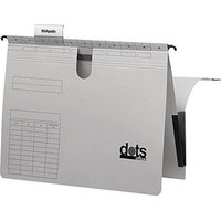 25 dots Taschenhefter Karton lichtgrau 1 x kaufmännische Heftung von dots