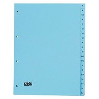 dots Ordnerregister Vollformat A-Z blau 20-teilig, 5 Satz von dots