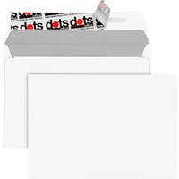 dots Briefumschläge DIN C6 ohne Fenster weiß haftklebend 250 St. dots Briefumschläge DIN C6 ohne Fenster weiß haftklebend 250 St. von dots