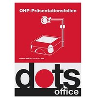 dots InkJetfolien DOTSOHPINKS klar, 50 St. von dots