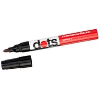 dots Permanentmarker schwarz 1,5 - 3,0 mm, 1 St. von dots